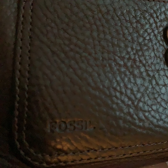 Vintage Fossil Leather Wallet - Picture 7 of 9
